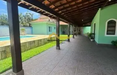 À venda - casa com 3 dormitórios na praia das palmeiras - caraguatatuba/sp