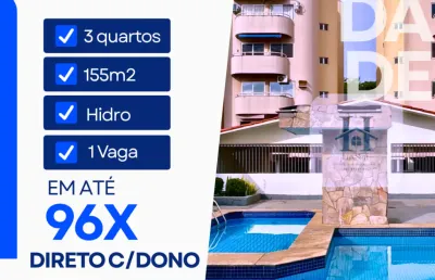 Cobertura duplex em caldas novas, 3 qtos - terraço com churrasqueira e hidromassagem¨ parcelada