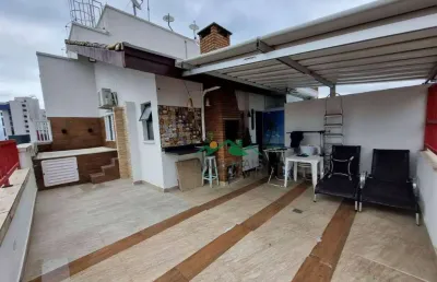 Apartamento duplex com 3 dormitórios à venda, 216 m² por r$ 900.000,00 - martim de sá - caraguatatuba/sp