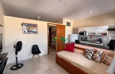 Flat com 1 dormitório, 40 m² - venda por r$ 2.000.000,00 ou aluguel por r$ 2.000,01/mês - jardim aeroporto - guaratinguetá/sp