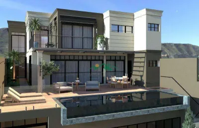 Casa com 4 dormitórios à venda, 466 m² por r$ 2.700.000 - são dimas - guaratinguetá/sp