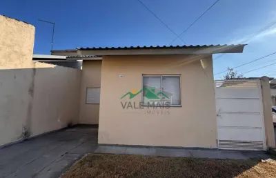 Casa com 3 dormitórios, 54 m² - venda por r$ 290.000,00 ou aluguel por r$ 1.282,28/mês - jardim aeroporto - guaratinguetá/sp