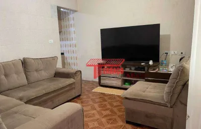 Sobrado com 5 dormitórios à venda, 153 m² por r$ 380.000,00 - jardim aclimação - santo andré/sp