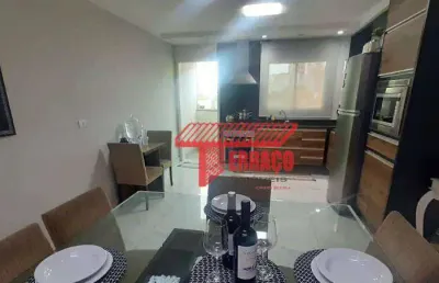 Sobrado com 3 dormitórios à venda, 183m² - vila pires - santo andré/sp