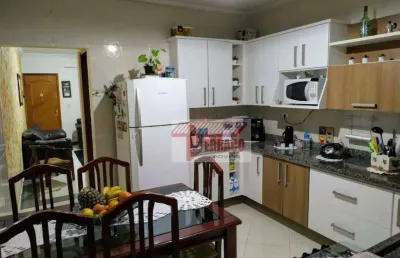 Sobrado com 3 dormitórios à venda, 86 m² por r$ 560.000,00 - vila eldízia - santo andré/sp