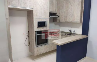 Cobertura com 2 dormitórios à venda, 74 m² - vila junqueira - santo andré/sp