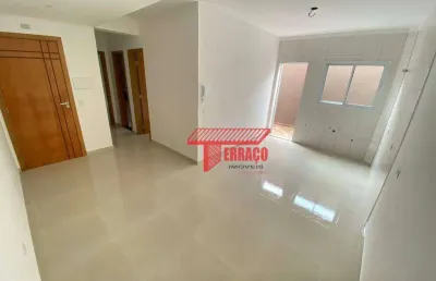 Apartamento com 2 dormitórios à venda, 50 m² por r$ 360.000,00 - vila alzira - santo andré/sp