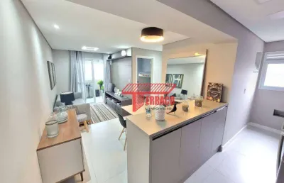 Apartamento à venda, 53 m² por r$ 390.000,00 - vila tibiriçá - santo andré/sp