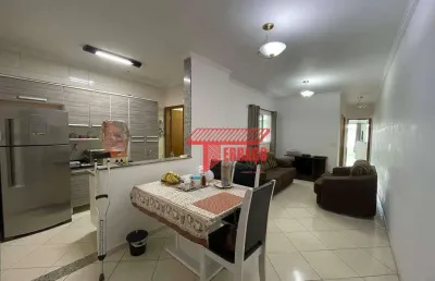 Apartamento com 2 dormitórios à venda por r$ 400.000,00 - vila alzira - santo andré/sp