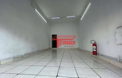 Salão para alugar, 55 m²  - jardim do estádio - santo andré/sp