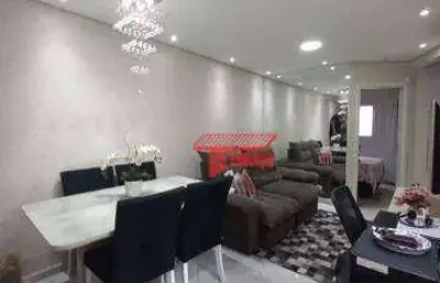 Cobertura com 3 dormitórios à venda, 114 m² por r$ 510.000,00 - vila bela vista - santo andré/sp