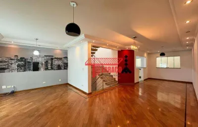 Sobrado com 3 dormitórios à venda, 228 m²  - vila gilda - santo andré/sp