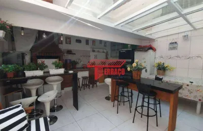 Sobrado à venda, 188 m² por r$ 901.000,00 - vila pires - santo andré/sp