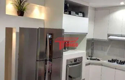 Cobertura à venda, 82 m² por r$ 450.000,00 - vila assunção - santo andré/sp