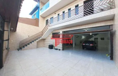 Sobrado com 4 dormitórios à venda, 305 m² por r$ 842.000,00 - jardim santo andré - santo andré/sp