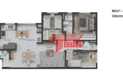 Apartamento à venda, 84 m² por r$ 879.000,00 - barcelona - são caetano do sul/sp