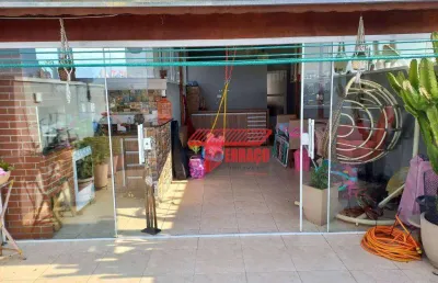 Cobertura com 2 dormitórios à venda, 50 m² por r$ 403.000,00 - vila vitória - santo andré/sp