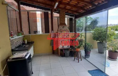 Cobertura à venda, 57 m² por r$ 480.000,00 - vila marina - santo andré/sp