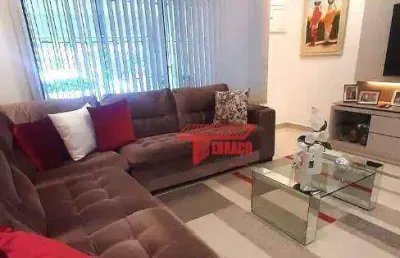 Sobrado com 3 dormitórios à venda, 196 m²- jardim stella - santo andré/sp