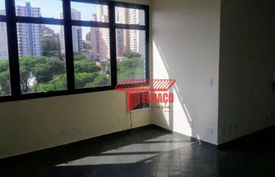 Sala, 45 m² - venda ou aluguel - campestre - santo andré/sp