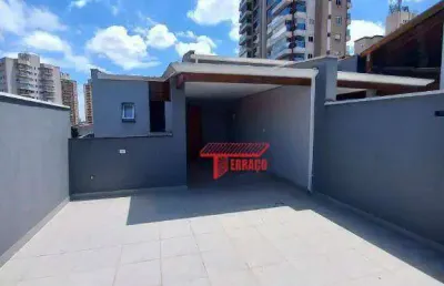 Cobertura com 2 dormitórios à venda, 45 m² por r$ 495.000,00 - vila pires - santo andré/sp