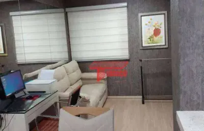 Apartamento com 1 dormitório à venda, 44 m² por r$ 397.000,00 - casa branca - santo andré/sp