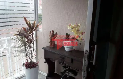 Apartamento com 2 dormitórios à venda, 90 m² - centro - santo andré/sp