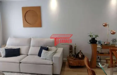 Apartamento com 3 dormitórios à venda, 80 m² - jardim bela vista - santo andré/sp