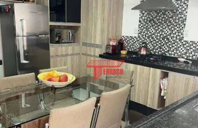 Sobrado com 2 dormitórios à venda, 200 m² por r$ 583.000 - vila guarará - santo andré/sp