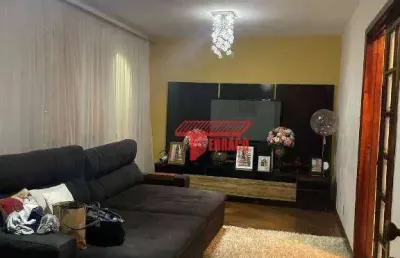 Sobrado com 3 dormitórios à venda, 219 m² por r$ 699.000,00 - vila eldízia - santo andré/sp