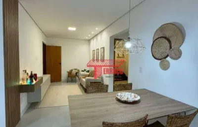 Cobertura com 2 dormitórios à venda, 126 m² - vila santa teresa - santo andré/sp
