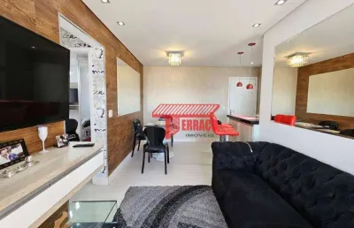 Apartamento com 3 dormitórios à venda, 60 m² - vila pires - santo andré/sp