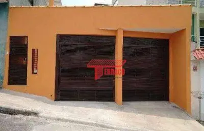 Casa com 2 dormitórios à venda, 107 m²  - jardim paraíso - santo andré/sp