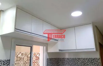 Apartamento com 2 dormitórios à venda, 60 m² por r$ 393.000,00 - vila tibiriçá - santo andré/sp