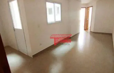 Apartamento com 2 dormitórios à venda, 47 m² por r$ 350.000,00 - vila pires - santo andré/sp