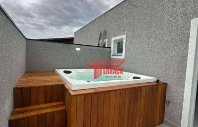 Cobertura com 2 dormitórios à venda, 60 m² por r$ 742.000,00 - vila linda - santo andré/sp