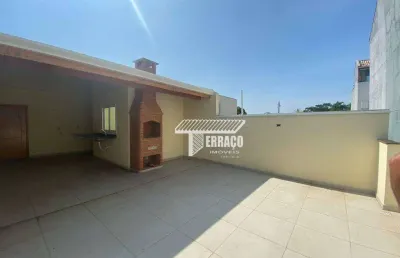 Cobertura com 2 dormitórios à venda, 110 m² por r$ 420.000 - vila helena - santo andré/sp