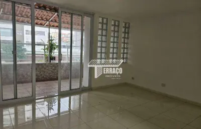 Sobrado com 3 dormitórios para alugar, 193 m² por r$ 5.129,16/mês - vila gilda - santo andré/sp
