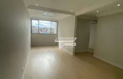 Apartamento com 3 dormitórios à venda, 70 m² - jardim santo andré - santo andré/sp
