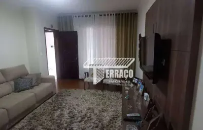 Sobrado à venda, 171 m² por r$ 650.000,00 - vila scarpelli - santo andré/sp
