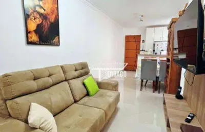 Apartamento com 02 dormitórios sendo à venda, 46,13 m² - vila alice - santo andré/sp