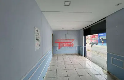 Salão para alugar, 35 m² - vila linda - santo andré/sp