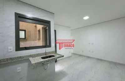 Apartamento com 2 dormitórios, 42 m² - venda ou aluguel - jardim do estádio - santo andré/sp