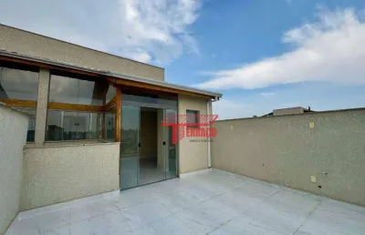 Cobertura com 2 dormitórios, 64 m² - venda ou aluguel  - jardim do estádio - santo andré/sp