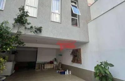 Sobrado com 3 dormitórios à venda, 117 m² - vila gilda - santo andré/sp