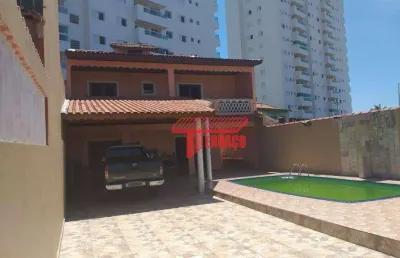 Sobrado com 4 dormitórios à venda, 245 m²  - jardim praia grande - mongaguá/sp