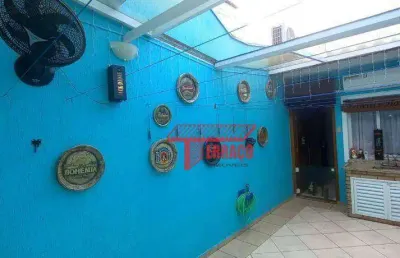 Sobrado com 3 dormitórios à venda, 150 m² por r$ 815.000,00 - vila helena - santo andré/sp