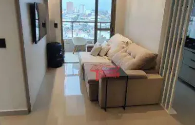 Apartamento com 2 dormitórios à venda por r$ 660.000 - boqueirão - praia grande/sp