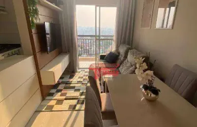 Apartamento com 2 dormitórios à venda, 50 m² por r$ 405.000,00 - utinga - santo andré/sp