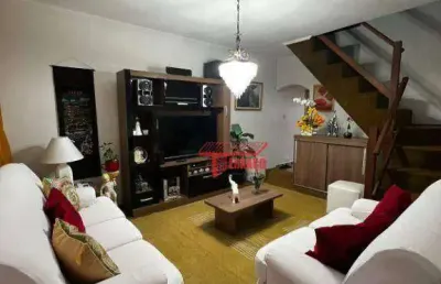 Sobrado com 2 dormitórios à venda, 179 m² por r$ 700.000,00 - nova gerti - são caetano do sul/sp